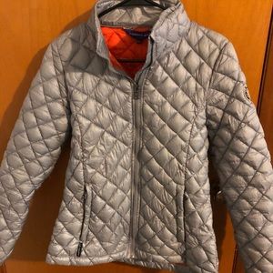 Grey Thin Winter Coat